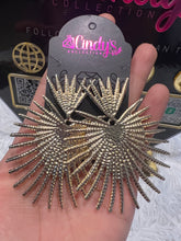 Load image into Gallery viewer, Rossana Gold Spikes Earrings
