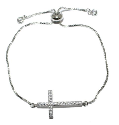 Cross Bracelet - Acero Inoxidable