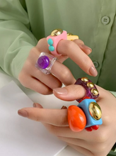 Load image into Gallery viewer, Colorful Resin Ring
