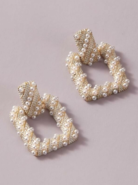 Pearl Glam Earrings