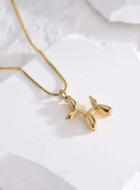 Dog Pendant Necklace