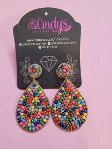 Multicolor Earrings (Handmade)