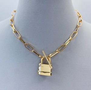 Lock Chain Necklace