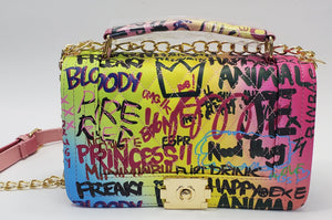 Glam Graffiti Purse