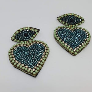 100. Handmade Evil Eye Earrings