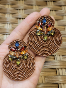 Brown Handmade Earrings