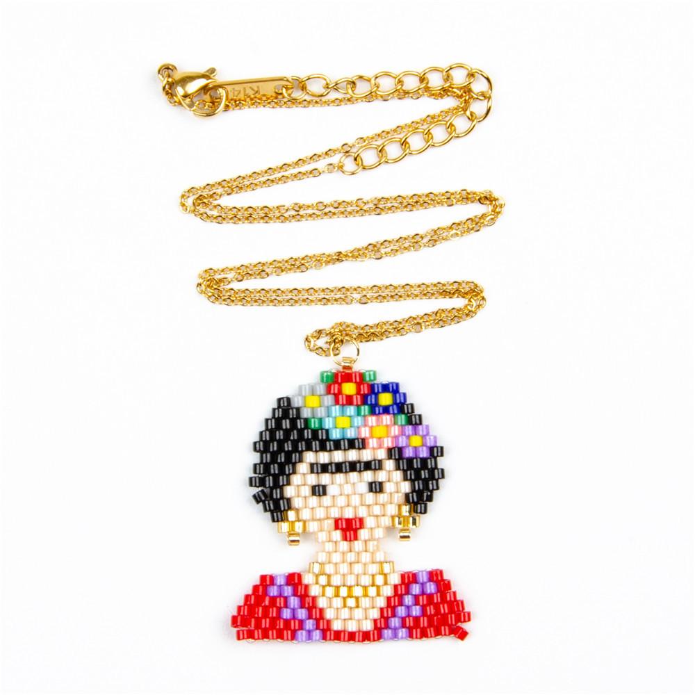 Frida Necklace Handmade