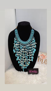 Handmade Tuquesa Glam Necklace