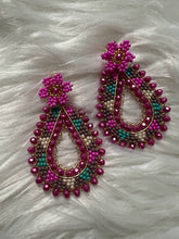 Load image into Gallery viewer, Collection Mi Tierra Lila Encanto Valerie Handmade Earrings
