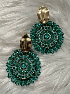 Collection Mi Tierra Mary Forest Handmade Earrings