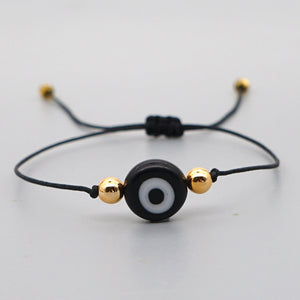 Black Evil Eye Bracelet