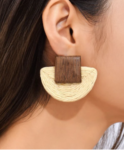 Handmade Wood Earrings