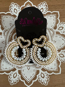 Collection Mi Tierra Cindy Snow Handmade Earrings