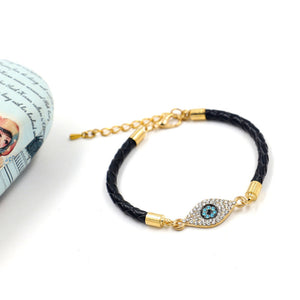 Black Evil Eye Bracelet