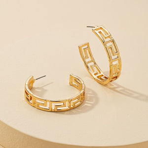 Gold Lover Hoops