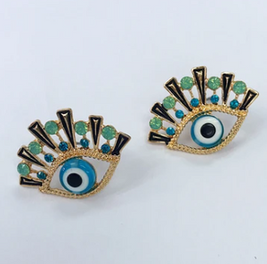 Evil Eye Studs