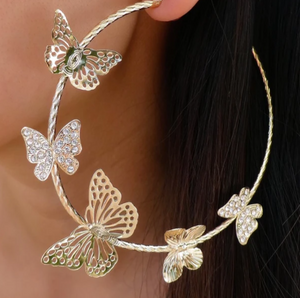 Butterfly Arco Hoops