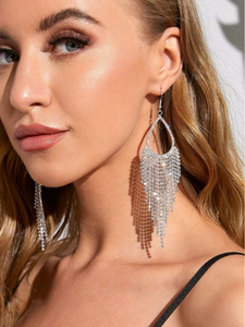 Lightweight Rhinestone Earrings