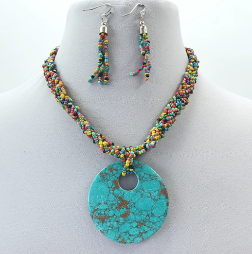 Multicolor Turquoise Necklace