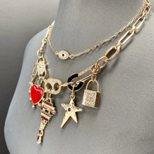 Load image into Gallery viewer, Multi Charm Set of Necklaces
