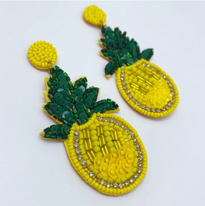 Pineapple Handmade Earrings