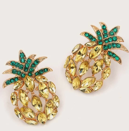 Rhinestone Pineapple