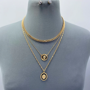 Triple Necklace Set